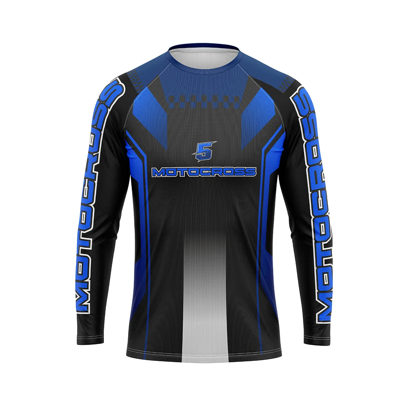 Neon Carbon #382 Blue - Custom MX Jersey Printing | REAL SPORT