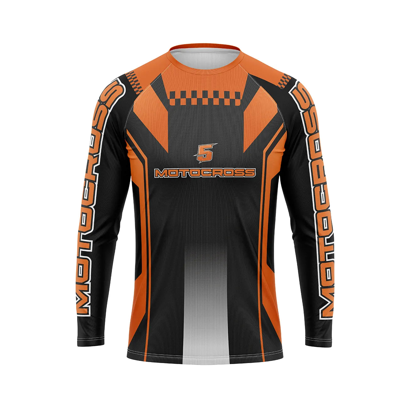 Neon Carbon #382 Orange - Custom MX Shirt & Jersey | REAL SPORT