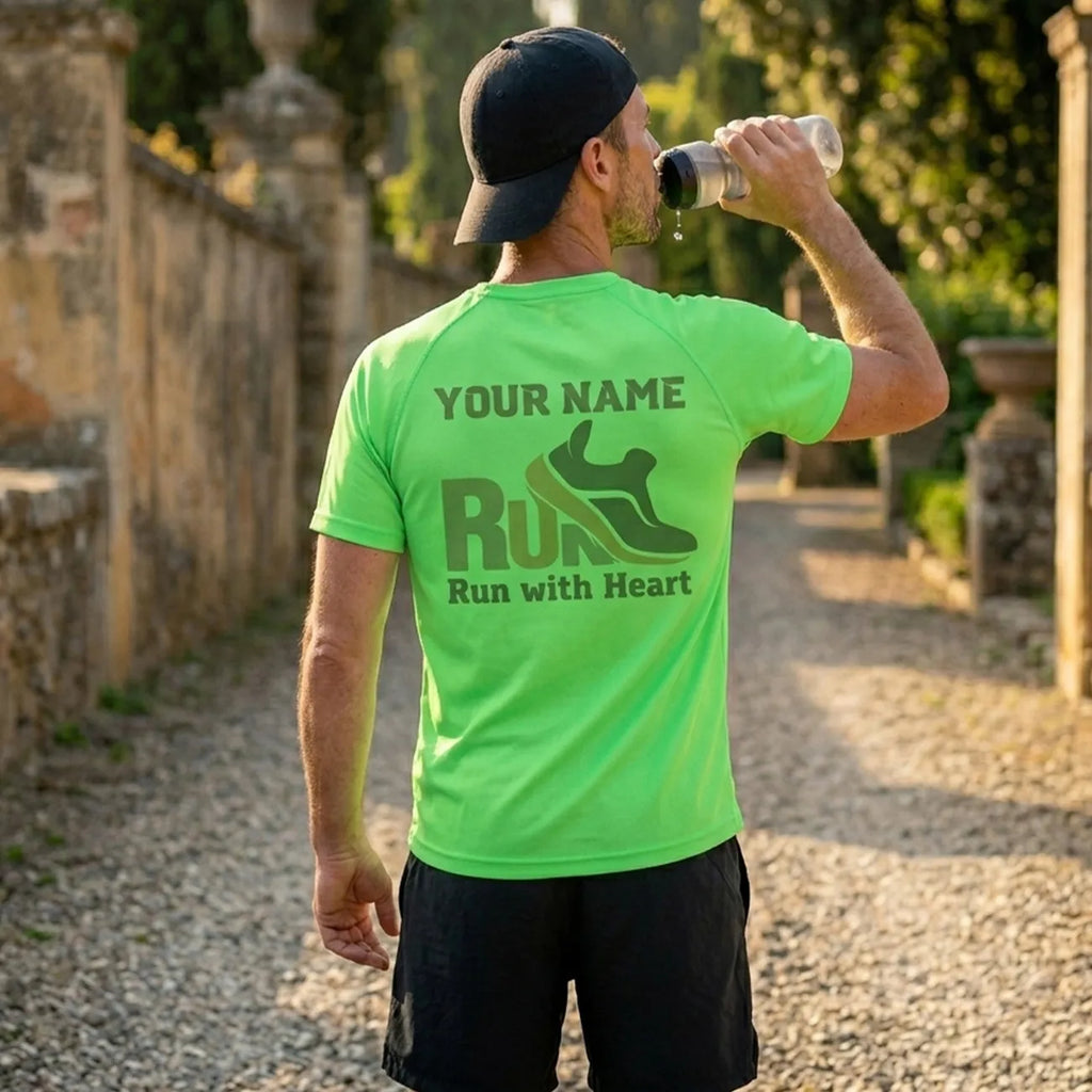 Custom Running Shirts for Teams & Runners | REAL SPORT RUN WITH HEART #377