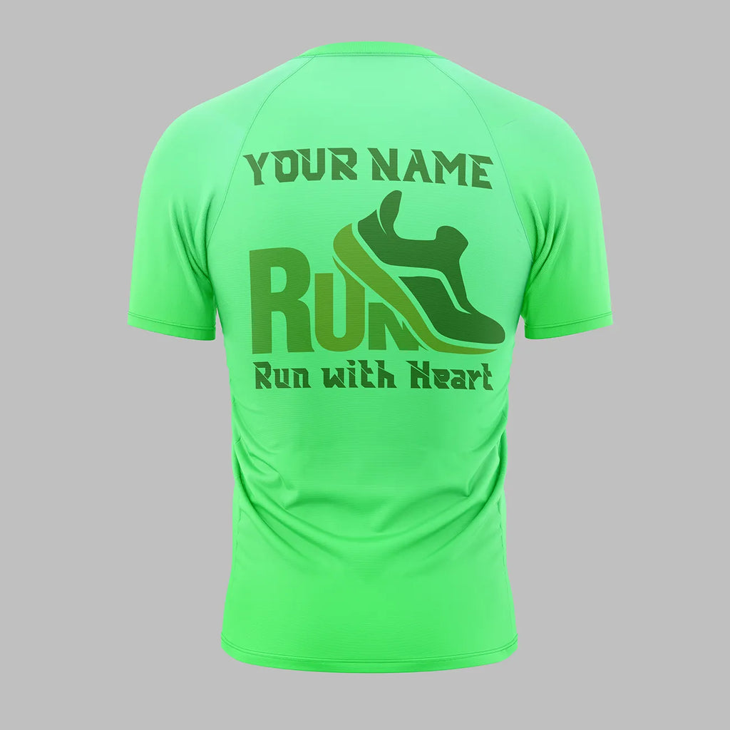 Custom Running Shirts for Teams & Runners | REAL SPORT RUN WITH HEART #377