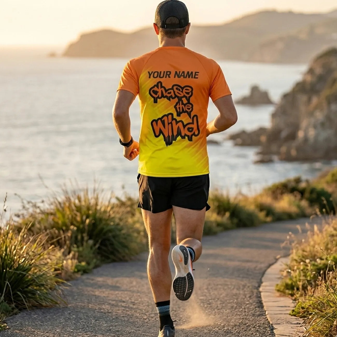 Custom Running Shirts for Teams & Runners | REAL SPORT Chase the Wind #379