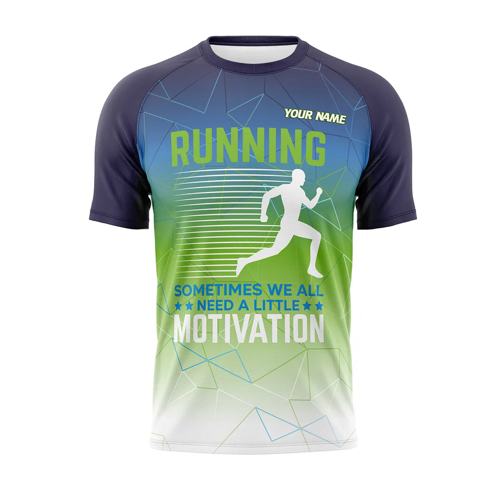 Custom Running Shirts for Teams & Runners | REAL SPORT  Running Blue #375