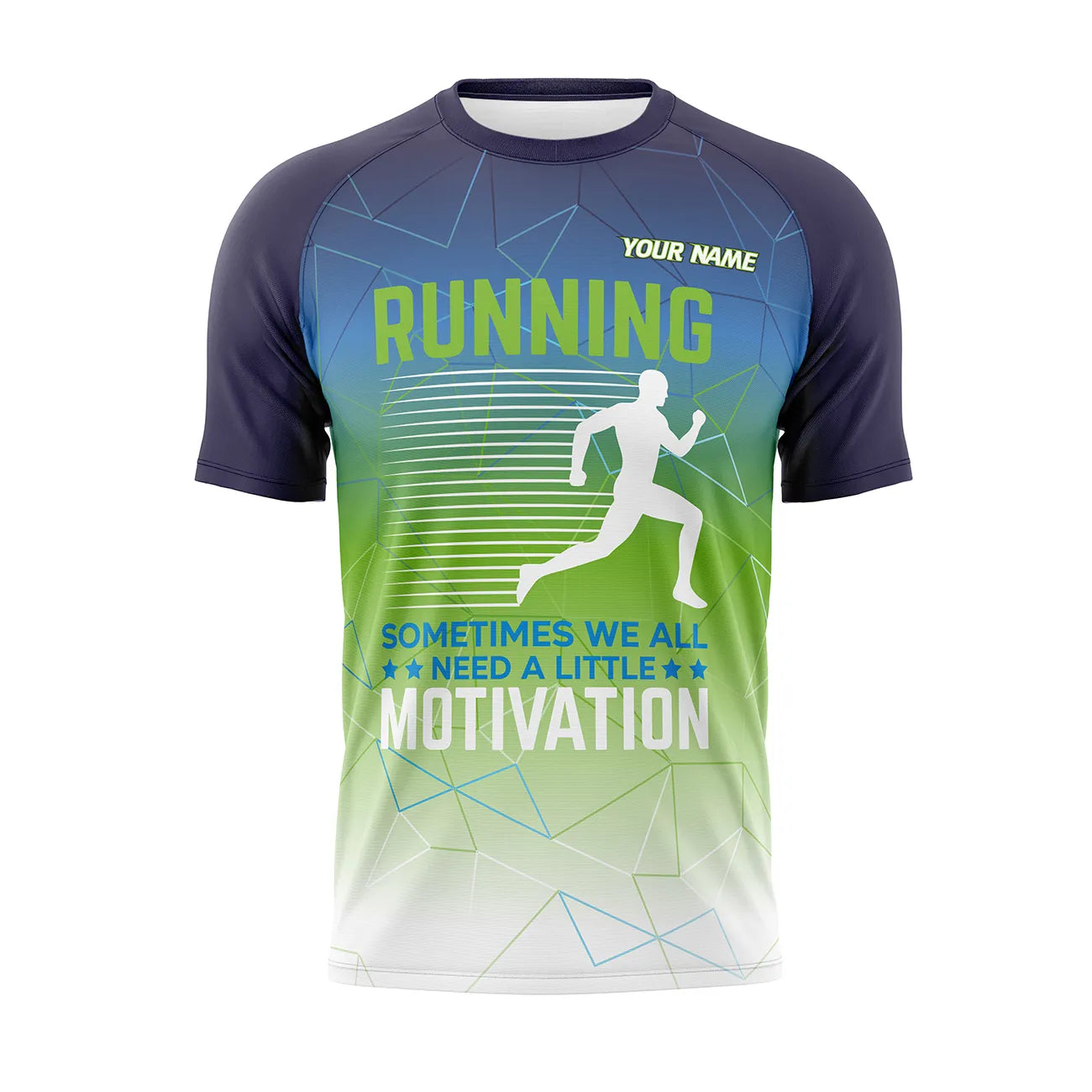 Custom Running Shirts for Teams & Runners | REAL SPORT  Running Blue #375