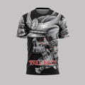 Custom MMA & BJJ Rash Guards & Training Shirts | REAL SPORT Skull Killer #311