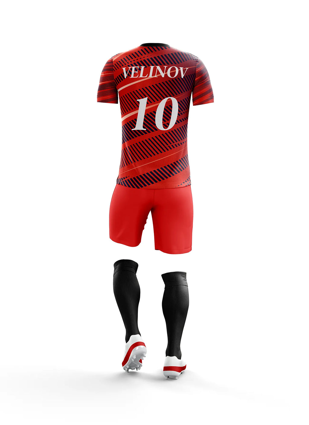 Red Fire  #038 - Football Kit Designer | REAL SPORT