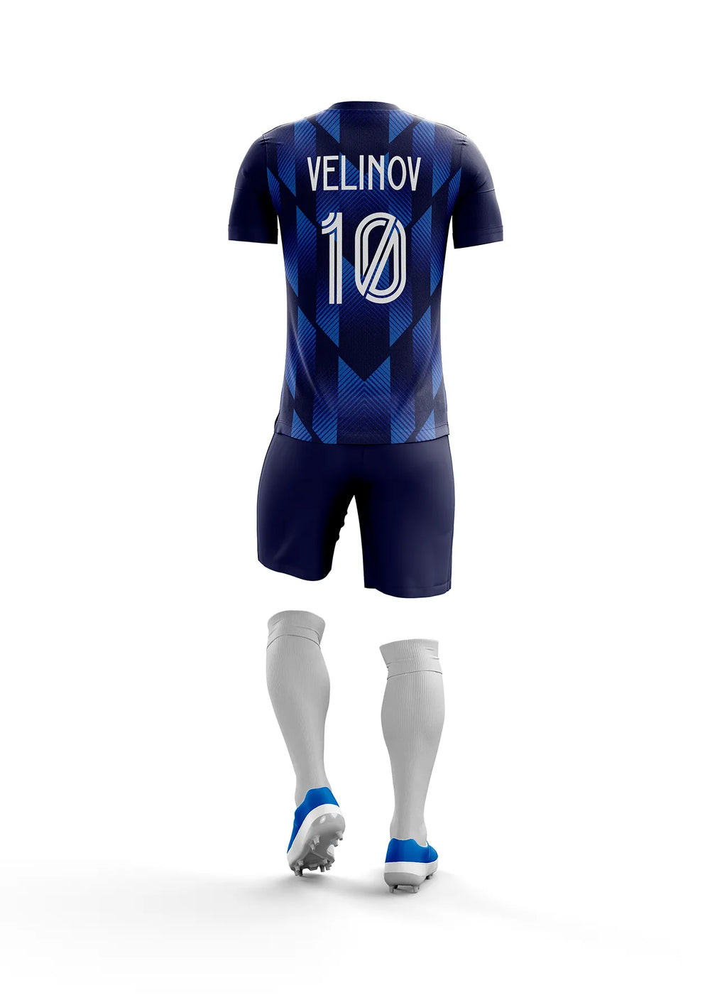 Blue Dynamic #075 - Football Kit Designer | REAL SPORT