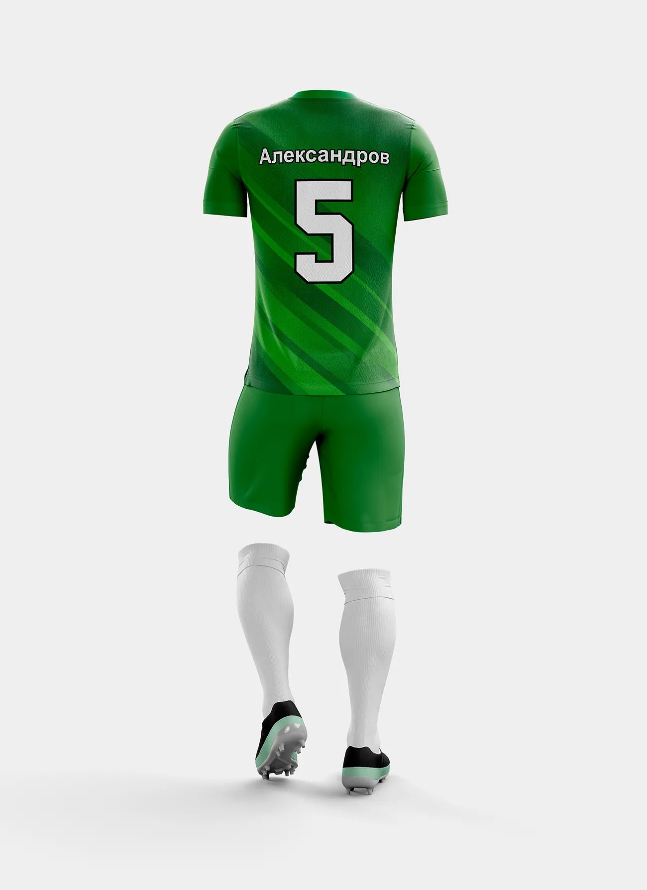 FlexStripe Green #128 - Football Kit Designer | REAL SPORT