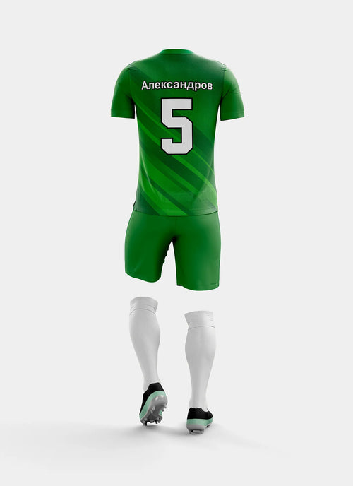 FlexStripe Green #128 - Football Kit Designer | REAL SPORT