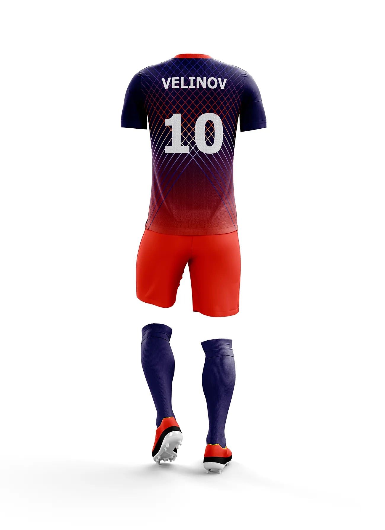 Scarlet Blaze  #033  - Football Kit Designer | REAL SPORT