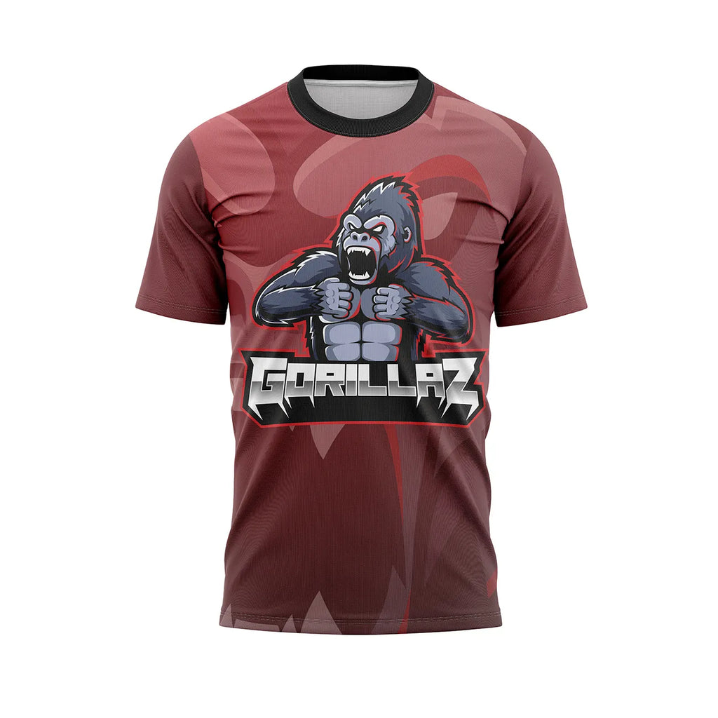 Custom MMA & BJJ Rash Guards & Training Shirts | REAL SPORT Gorila #103